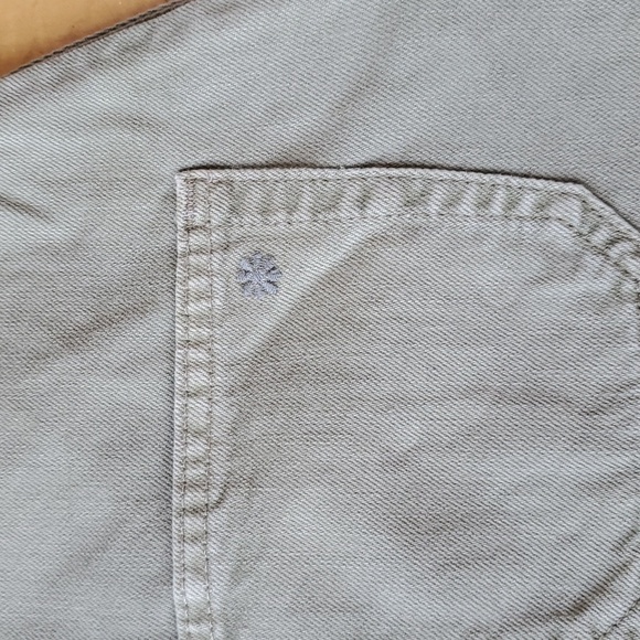 Alexa Chung for AG Khaki Overall Mini Dress Sz XS - Picture 4 of 6